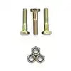 Putco 48855 - Boss Nylon Lockers Side Bed Rail Stainless Steel 2.5 in. Dia. Pair