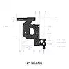 GH-1224 THE BOSS TORSION-FLEX 2' SHANK 5' D