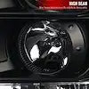 PROJECTOR HEADLIGHTS- BLACK ALSO FI