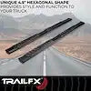 TrailFX AL4012B - Step Nerf Bar Crew Cab Pickup