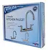 CATALINA 8' KITCHEN FAUCET CHROME