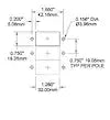 CIRCUIT BREAKER SC1 FLAT ROCKER 30A