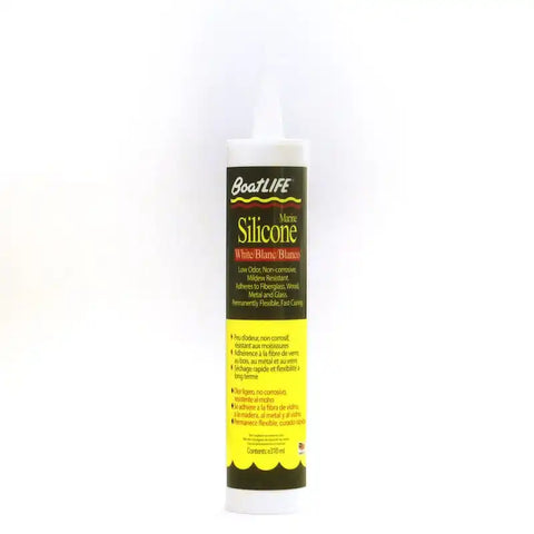 SILICONE 10.6 FL. OZ. CART. WHITE