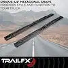 TrailFX AL4018B - Step Nerf Bar Extended Cab Pickup