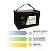 100 AMP - SOLAR BATTERY 12V