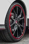 SET OF 4 ALLOYGATOR INTER RED 19'