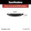 12V RANGE HOOD  STAINLESS STEEL. DE