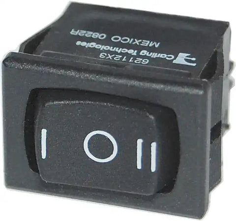 BLUE SEA 7494-BSS SWITCH ROCKER DPDT ON-OFF-ON)