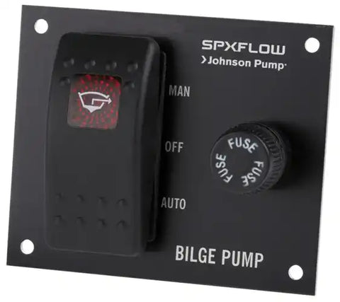 BILGE PUMP 3-WAY PANEL SWITCH  12V