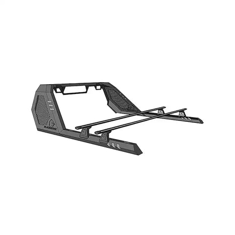 Black Horse Off Road VRCB6405B Steel Modular With Adjustable Square Light & Key