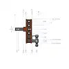 GH-514 MEGA-DUTY 2' SHANK 7.5' DROP 2K TW