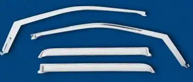 Putco 480027 - Element Chrome Window Visor Tape On 4 pc.