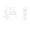 GEN-Y HITCH GH-0352 2' WEIGHT DISTRIBUTION SHANK 1.7K T