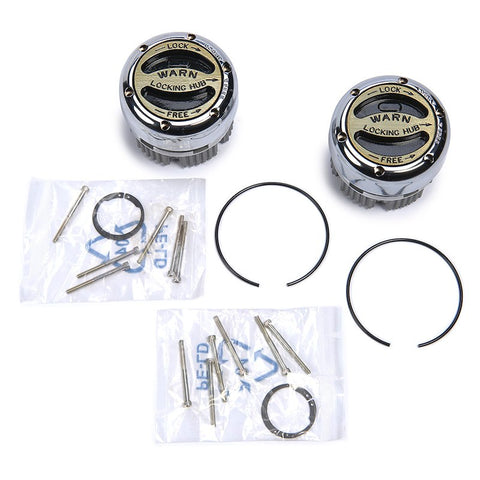 Warn 20990 - Manual 19 Spline Internal Mount Set Of 2