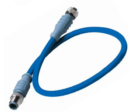MID DOUBLE-ENDED CORDSET  1M  BLUE