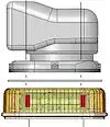 AMBER DOME MINIBAR  GOLIGHT VERSION