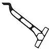 RAPTOR JACK PLT BRKT STBD 8'X6' BLK