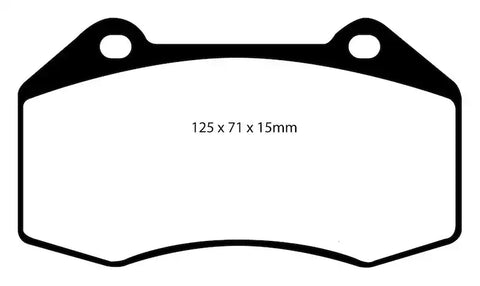 EBC BRAKES DP41539R YELSTUFF FRC CHEVROLET