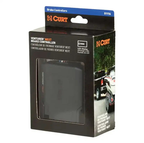 CURT 51116 - Trailer Brake Controller Venturer Time-Based For 2 to 6 Trailer Brakes