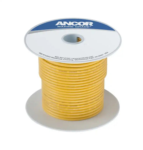 WIRE 100' #12 YELLOW TINNED COPPER