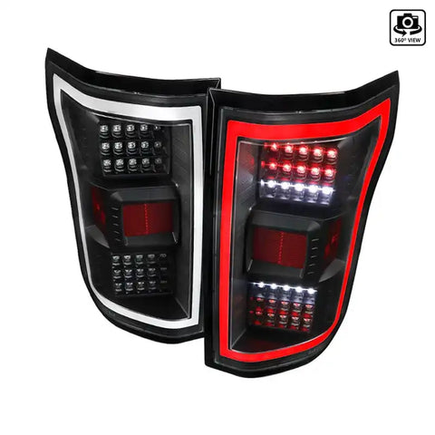 TAIL LIGHTS- ALL BLACK HOUSING WITH