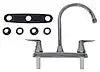 CATALINA 8' KITCHEN FAUCET CHROME