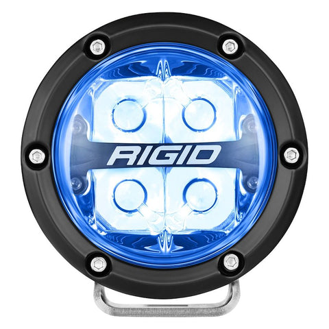 RIGID Industries 36115 - 360-SERIES 4 INCH LED OFF-ROAD SPOT BEAM BLU BACKLIGHTPAIR