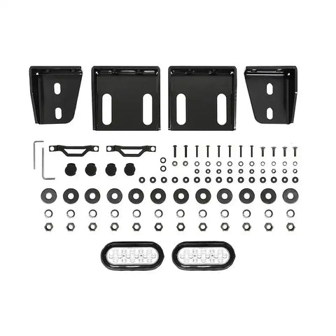 Westin 58-341185 - HDX Bandit Rear Bumper Steel Black Incl. Hardware