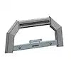 Black Horse Off Road AB-JE22-NL - Matte Steel No skid plate