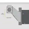RAPTOR JACK PLT BRKT PORT 5'X4' BLK