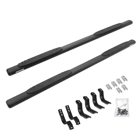 Go Rhino 684409980T - 4 OE Xtreme Side Steps with Mounting Brackets Kit Short Crew