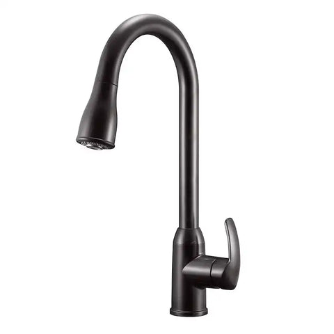 DURA FAUCET DF-NMK508-VB SNGL HANDLE PULL DN KITCHEN VEN BRZ