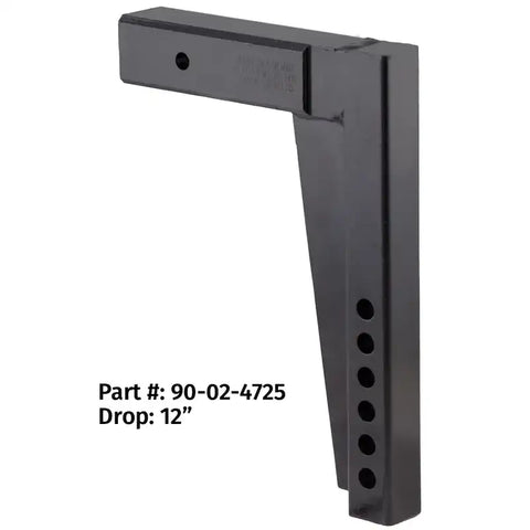 2.5' ADJUSTABLE SHANK12' DROP/15' R