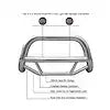 Black Horse Off Road MBS-TOF7007-PLFR Stainless Steel No skid plate