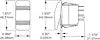 SWITCH CONTURA DPST OFF-(ON) BLK