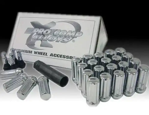 Pro Comp 11138 - Lug Nut Kit 12 x 1.5 ET 24 Lugs HP Valve Key