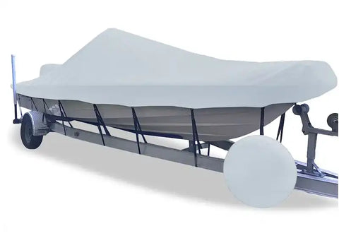 CARVER 71219P-10 BOAT COVER SKIFF-19 PG GRAY