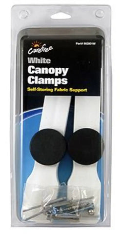 2PK CANOPY CLAMPS WHITE B