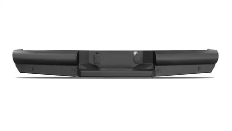 Fab Fours CH08-U1450-1 - Elite Rear Bumper 2 Stage Black Powder Coated