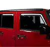 Putco 580070 - Element Tinted Window Visor Tape On 4 pc.