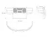 Black Horse Off Road RU-FOF115-B Steel Modular Excl. 2020 Diesel Models