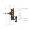 GH-323 MEGA-DUTY 2' SHANK 5' DROP 1.5K TW