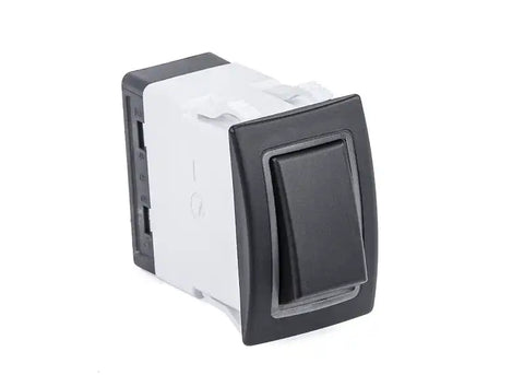 ROCKER SWITCH  HALO DPST  BLUE HALO
