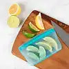 1.5 CUP REUSABLE SILICONE BAG TURQ
