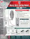 HEAVY DUTY ZINC PLATED BARREL SPRIN