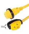 50A 25' CORDSET W/LED