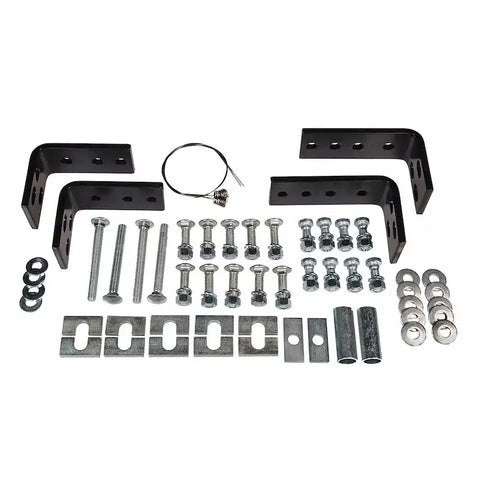 Husky Towing 31622 Fifth Wheel Trailer Hitch Mount Kit 4 Piece Bracket Kit