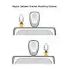 RAPTOR 3' SETBACK BRACKET  BLACK