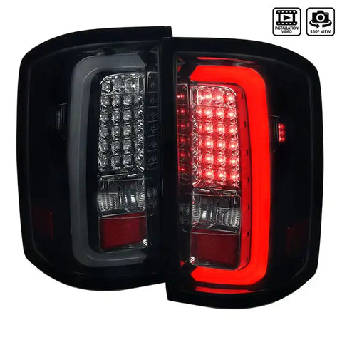 LED TAIL LIGHTS - GLOSSY BLACK