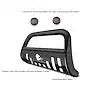 Black Horse Off Road BB096410A-SP-PLFR Satin Steel Skid Plate Blocks sensors